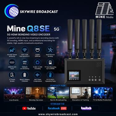 Best affordable Video encoder for outdoor
live streaming photo 1