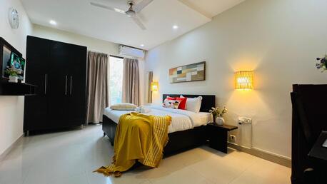 INR 3000/day,  Furnished,  Studio,  350 Sq. Feet,  BLUO STAYS SERVICE APARTMENTS DLF CYBER CITY GURGAON