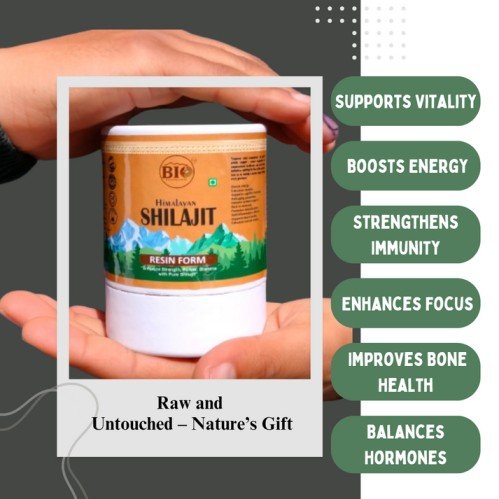 Natural Organic Shilajit Resin with Premium Quality photo 1
