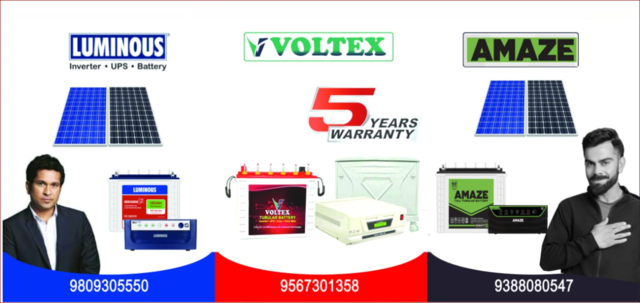 VOLTEXLUMINOUS INVERTER DEALERS
IRINJALAKUDAKUNNAMKULAMOLLUR photo 1