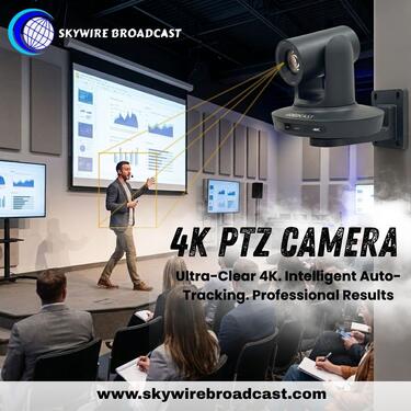 HighQuality 4K PTZ Camera with Auto
Tracking for Live Produ photo 1