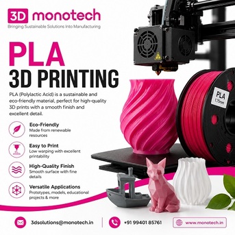 Get High-Performance PLA 3D Printing | 3D Monotech photo 1