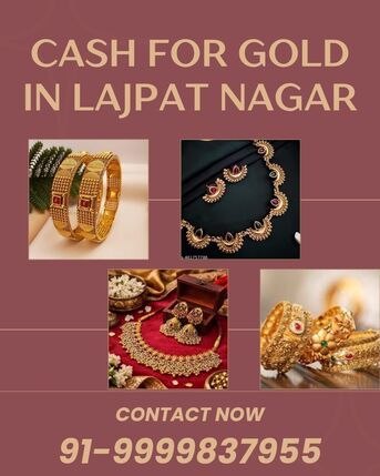 Which Jewelry Buyer Provide Instant Cash For Gold In Lajpat Nagar? photo 1