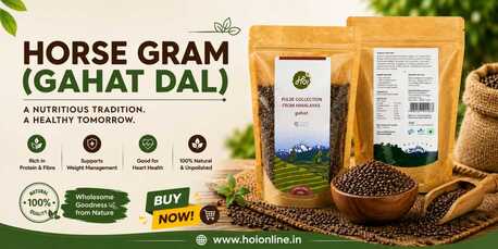 Buy Horse Gram - Gahat Dal []100% Organic] photo 1
