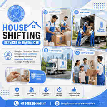 House Shifting Services In Bangalore