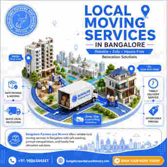 Local Moving Services In Bangalore