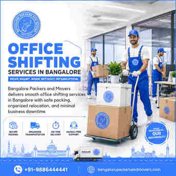 Office Shifting Services In Bangalore