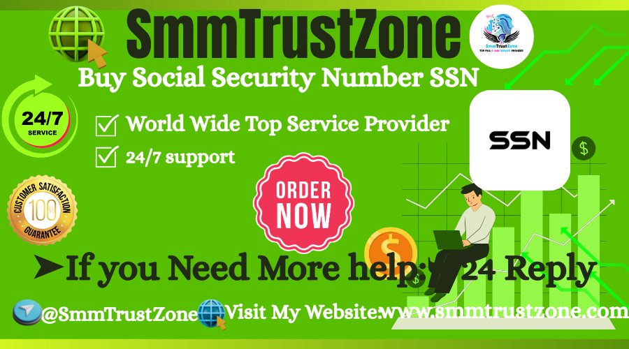 Buy Social Security Number SSN photo 1
