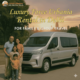 Premium Luxury Urbania Hire In Delhi For Elite Travel Experience photo 1