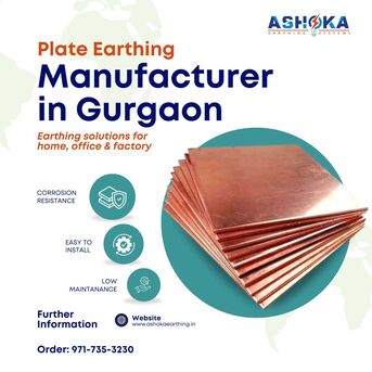 Manufacturer Of Plate Earthing In Gurgaon