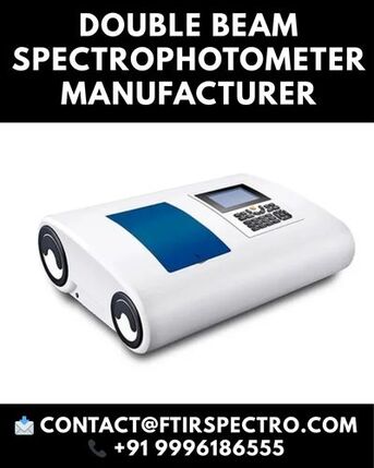 INR 1,  Double Beam Spectrophotometer Manufacturer