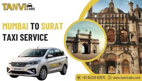 Hire Mumbai To Surat Taxi Service - Tanvi Cabs photo 1