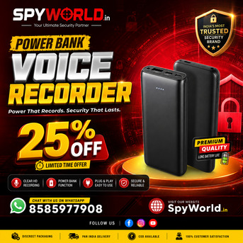 INR 3949,  Power Bank Spy Camera Shop In Delhi – Best Offers 2026 At Spy World photo 1