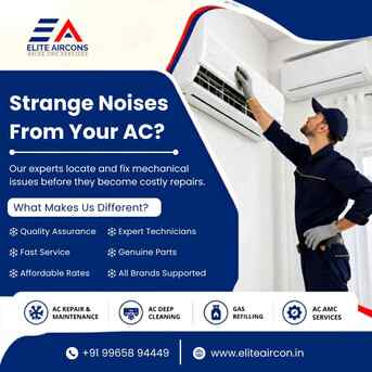 Common Reasons For Strange AC Noises | AC Service Center In Trichy