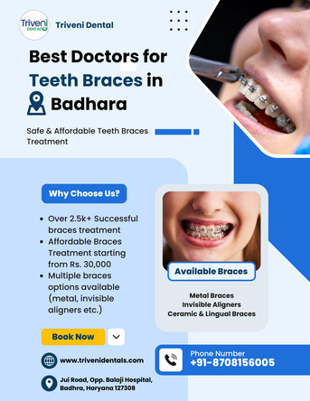 Best Teeth Braces Treatment In Badhra | Triveni Dental photo 1