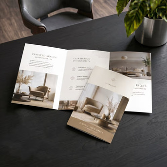 INR 60,  Tri Fold Brochure photo 1