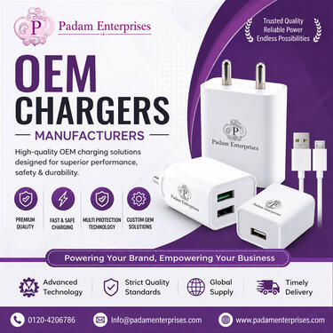 OEM Chargers Manufacturers  Padam
Enterprises