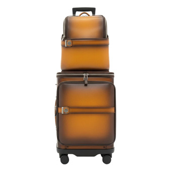 Leather Trolley Bags | Premium Travel Leather Bags