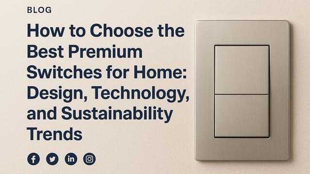 Premium Switches for Elegant  Modern Homes photo 1