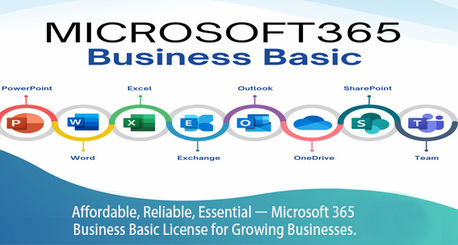 INR 6,  Microsoft Business Basic License – Affordable Cloud Productivity & Collaboration Solution