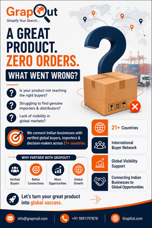 INR 1500,  Global Buyer & Supplier Database Platform | Grapout photo 1