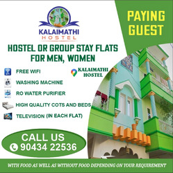 Kalaimathi hostel - Chennai