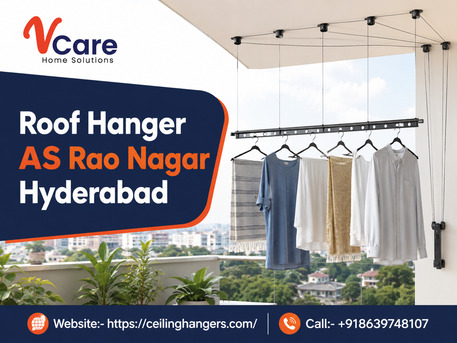 Roof Hanger AS Rao Nagar Hyderabad | Vcare Home Solutions Installation Service