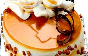 Online Butterscotch Cake Delivery at
Midnight in Noida photo 1