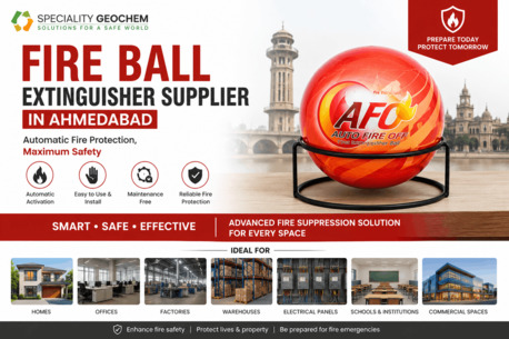 Automatic Fire Extinguisher Ball Supplier In Ahmedabad | Smart Fire Safety For Every Space