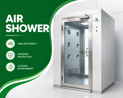 INR 150000,  Air Shower Units – Cronax | Best Price Guaranteed