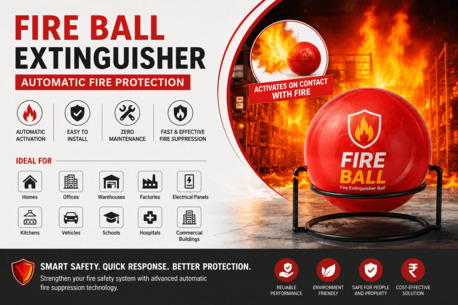 Buy Automatic Fire Extinguisher Balls In Indore | Reliable Fire Safety Solutions photo 1