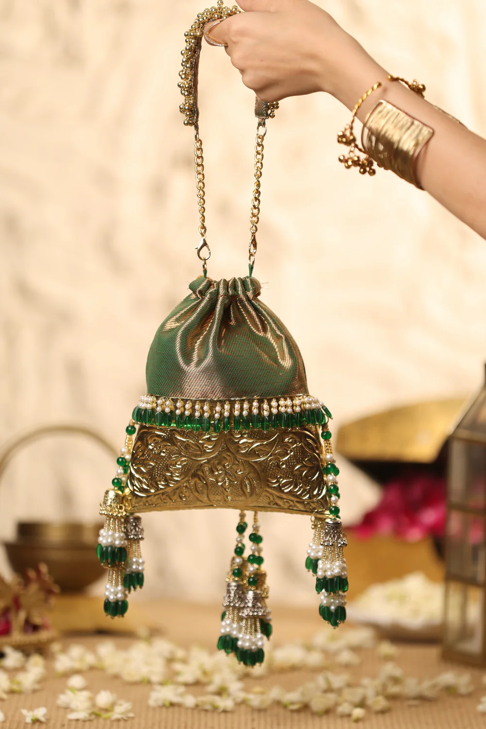 INR 7000,  Designer Potli Bag Collection – Elegant Potli Bags For Weddings & Festive Occasions photo 1