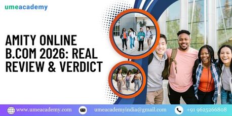 Amity Online B.Com 2026: Real Review & Verdict