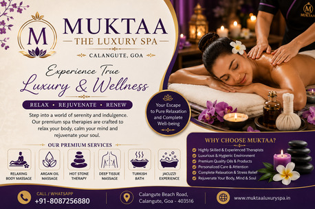Muktaa The Luxury Spa | Premium Massage & Wellness Spa In Calangute Goa photo 1
