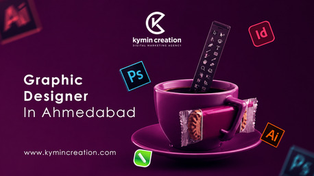 Graphic Designer In Ahmedabad | Creative Branding & Design Services By Kymin Creation