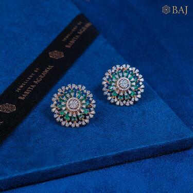 Diamond Stud Earrings for Women GIA
Certified BAJ Jewellery
