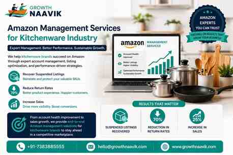 Amazon Management Services For Kitchenware Brand Cookbeat | Growth Naavik photo 1