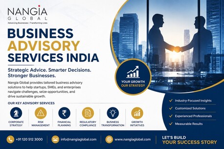 Business Advisory Services India – Strategic Growth Solutions By Nangia Global