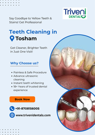 Teeth Cleaning In Tosham | Triveni Dental photo 1