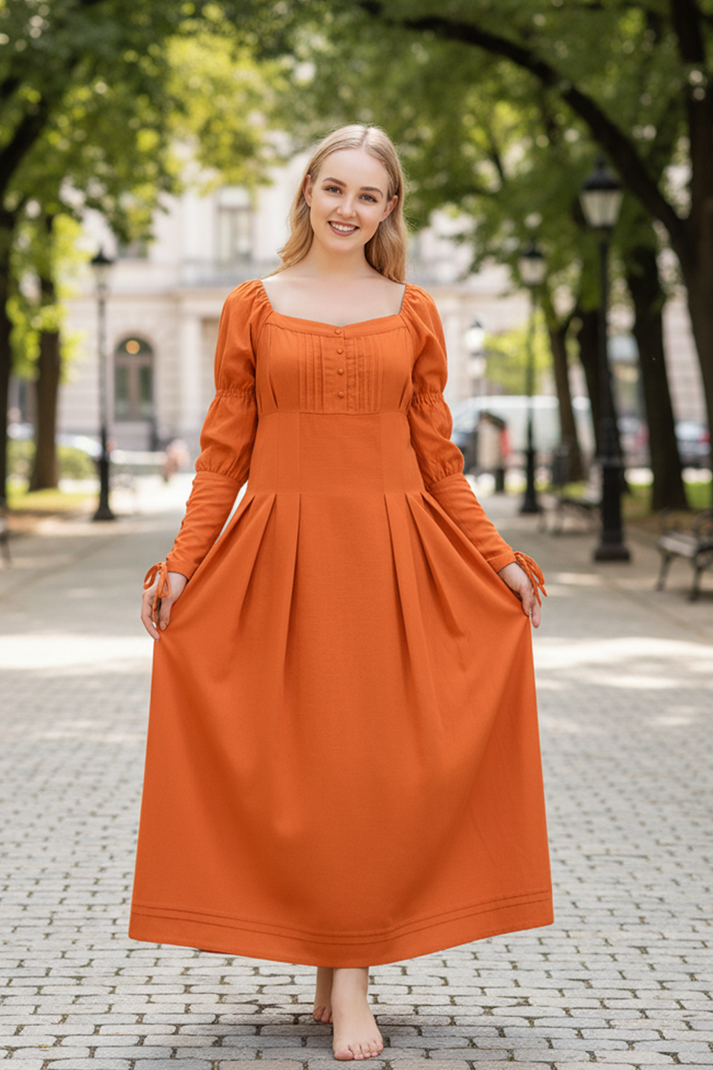 58,  Cottagecore Dress For Timeless Western Style photo 1