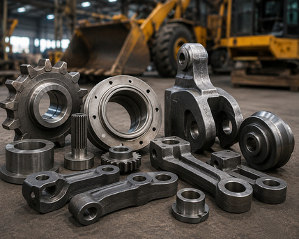 Mining & Machinery Parts Manufacturer In Faridabad | Industrial Forging Components Supplie