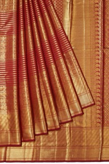 Shop Maroon Silk Saree Blouse Combination | Mavuris photo 1