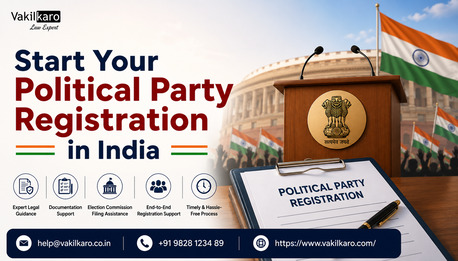 Start Your Political Party Registration In India