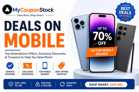 Deals On Mobile | Best Smartphone Offers & Discounts - MyCouponStock photo 1