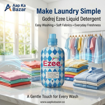 Godrej Ezee Liquid Detergent For Everyday Laundry Care