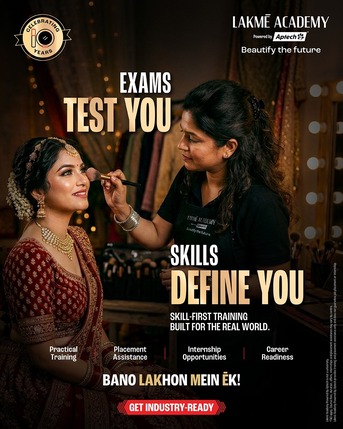 Learn Makeup So Good Even Aunties Ask Your Rate – Join Lakme Academy Chandigarh photo 1