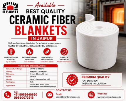 INR 1200,  Available Best Quality Ceramic Fiber Blankets In Jaipur