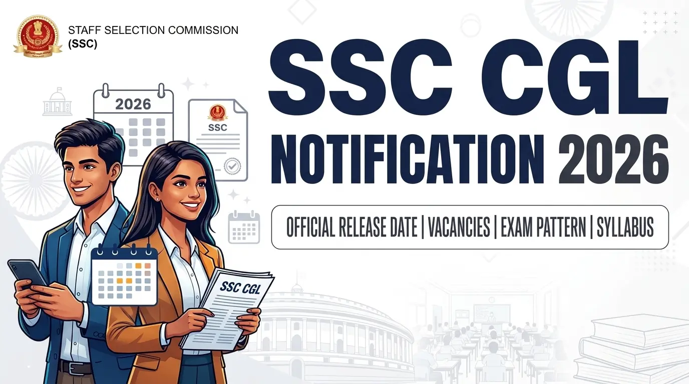 SSC CGL Recruitment 2026 Notification Out For 12,256 Group B