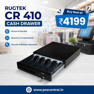 Affordable Rugtek CR 410 Cash Drawer with
Fast Delivery photo 1