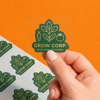 INR 6,  Custom Shape Stickers photo 1